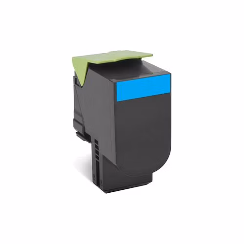 Lexmark 802C Cyan Return Program Toner Cartridge - 1 000 stran