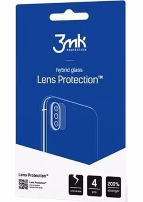 3mk ochranné sklo Lens ochrana fotoaparátu pre Xiaomi Redmi Note 11 4G (4ks)