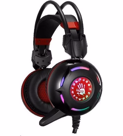 A4tech Bloody G300, herní sluchátka, černé