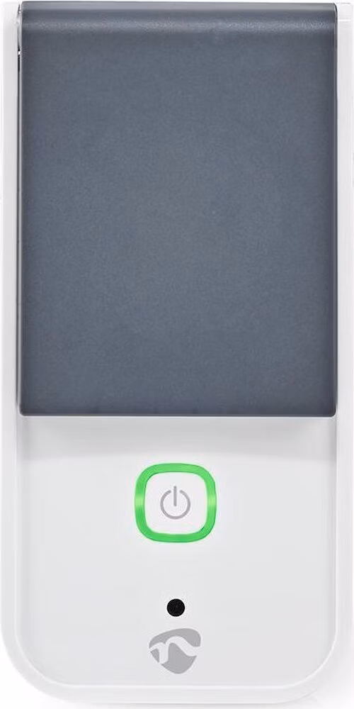 Nedis WIFIPO120EWT - SmartLife Chytrá Zásuvka | Wi-Fi | IP44 | Měřič spotřeby | 3680 W | Francie / Typ E (CEE 7/6) | -30 - 40 °C |