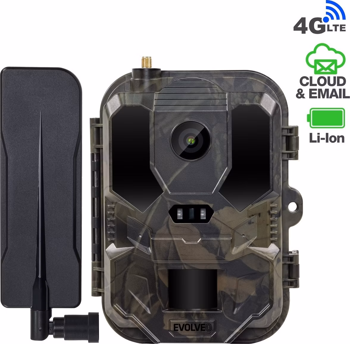 EVOLVEO StrongVision PRO 4G II, fotopast &amp; bezpečnostní kamera, 4G LTE, cloud/e-mail, 10.000mAh