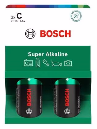 Bosch LR14SA2B/00 Super Alkaline (Blistr 2 ks)