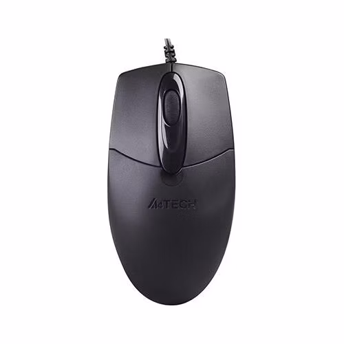 A4tech myš OP-720, 1 kolečko, 3 tlačítka, USB, černá
