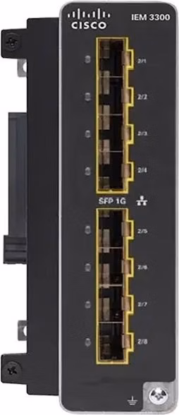 Cisco Catalyst IE3300 průmyslový switch 8 GE SFP Fiber ports, Expansion Module