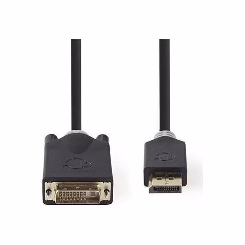 Nedis CCBW34800AT20 - Kabel HDMI – DVI | Konektor HDMI™ - DVI-D 24+1-Pin Zástrčka | 2 m | Antracit