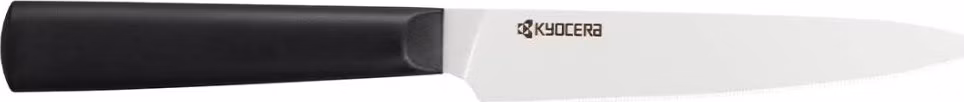 Kyocera Nůž na rajčata 12,5 cm, bílá čepel, pilkový, černá rukojeť