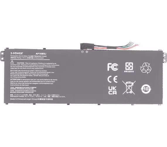 2-PowerBaterie pro Extensa EX215-31 2 článková Baterie do Laptopu 7,6V 6100mAh