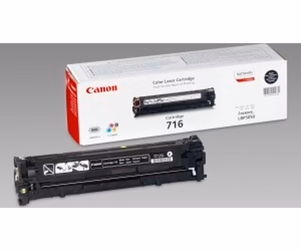 Canon originální toner CRG-716BK/ LBP-5050/ MF-80x0/ 2300 stran/ Černý