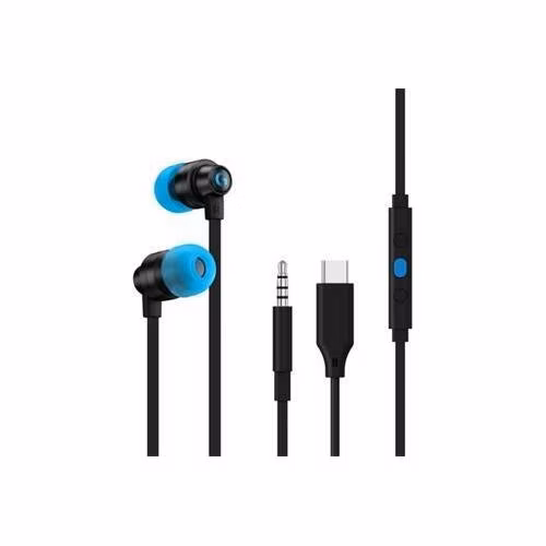 Logitech G333 - herné slúchadlá do uší, 3,5mm + USB-C, čierne