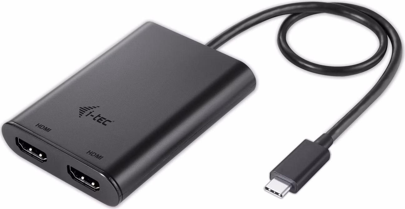 i-tec USB 3.1 Type C na Dual HDMI video adaptér/ 2x HDMI 4K/ kompatibilní s Thunderbolt 3