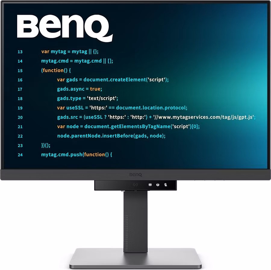 BenQ LCD LED RD240Q 24,1" IPS/2560x1600/5ms/DP/HDMI/2xUSB-C/3xUSB 3.0/pivot/95% DCI-P3/Daisy Chain/pro programatory/černá