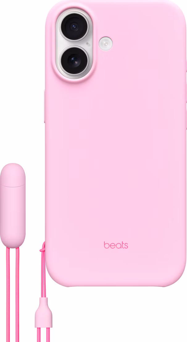 Apple Beats iPhone 17 Kickstand Case with MagSafe and Camera Control - Pebble Pink
