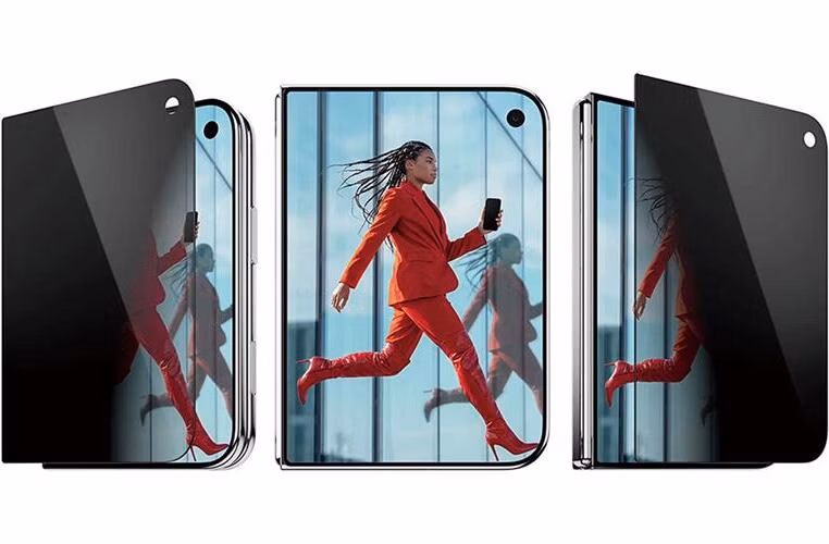 PanzerGlass ochranné sklo 2-Way Privacy Frame Fit pre iPhone Duo