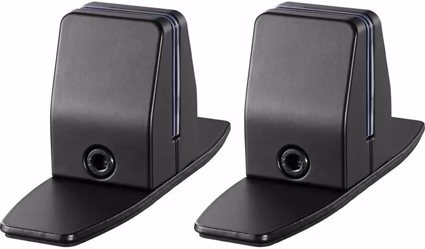 Neomounts NS-CLMPSTANDBLACK / Desk Stand for NS-GLSPROTECTXXX - set of 2 / Black