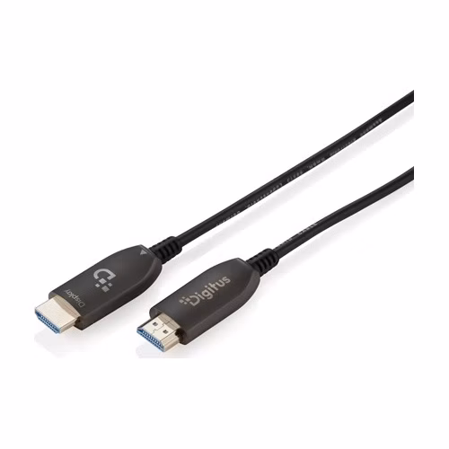 Digitus HDMI AOC hybridní optický kabel, UHD 8K, 100 m, černý
