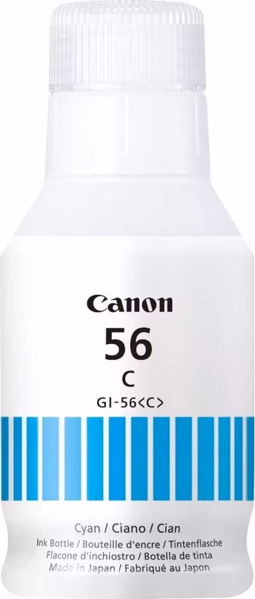 Canon BJ INK GI-56 C EUR Cyan Ink Bottle pro Maxify GX6050/3050/5550/7050/4050/5050/6550 (15755 str.)