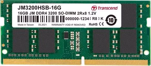 Transcend paměť 16GB (JetRam) SODIMM DDR4 3200 2Rx8 CL22
