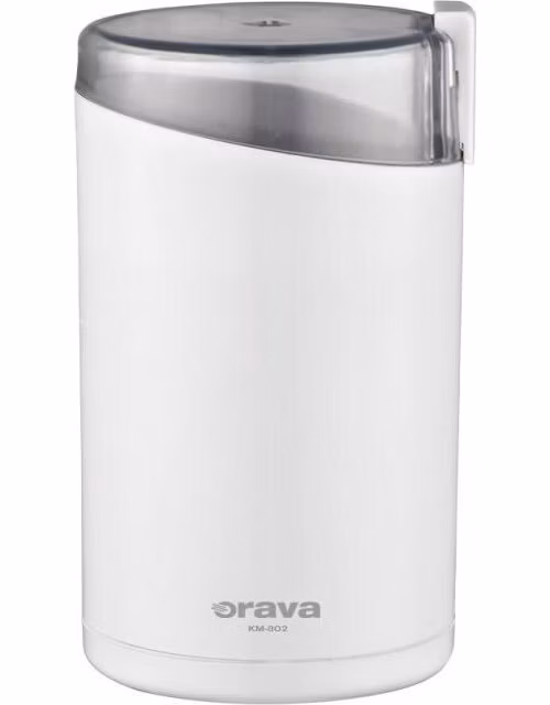 Orava KM-802 mlýnek na kávu, 130 W, nůž z kvalitní oceli, objem 50g, bílá