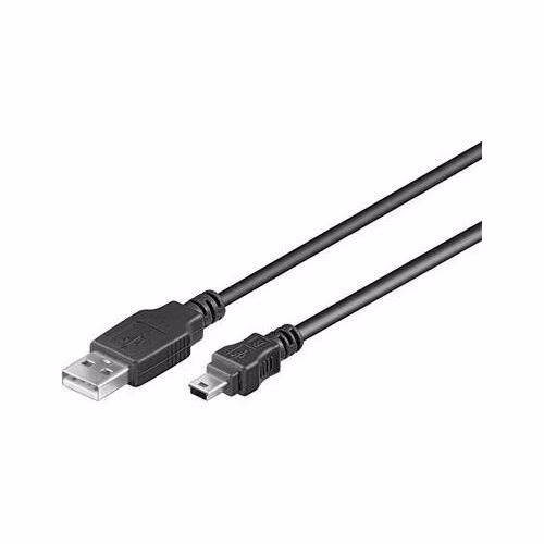 PremiumCord Kabel USB 2.0, A-B mini, 5pinů, 2m
