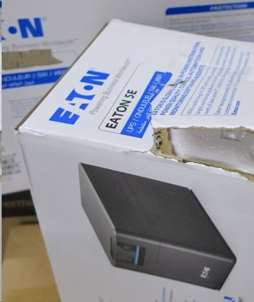 Eaton -poškozený obal nové- 5E 900 USB DIN G2, UPS 900VA / 480 W, 2x DIN