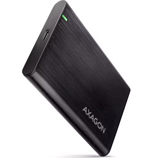 AXAGON EE25-A6C SuperSpeed USB 3.2 Gen 1 typ C, externí hliníkový box pro 2,5" SATA SSD/HDD disky, bezšroubkový