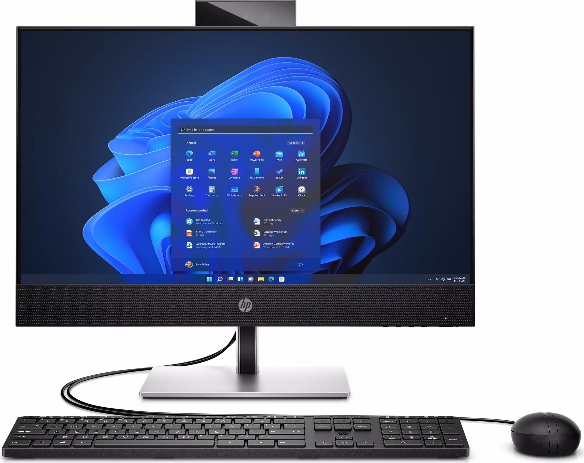 Bazar-HP AIO ProOne 440G9 23.8NT i5-14500T,1x16GB,512GB,HD DP+HDMI+HDMI IN,WiFi 6E+BT,usbkl.myš,120W,Win11Pro,3y ons