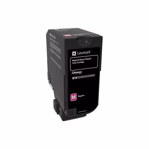 Lexmark CS720, CS725, CX725 Magenta Return Programme Toner Cartridge - 3 000 stran