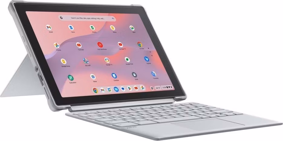 ASUS ChromeBook CM3/ MediaTek 520/ 8GB/ 128GB/ ARM Mali-G52 MC2/ 10,5"WUXGA,lesklý,touch/ Chrome OS EDU/ stříbrný