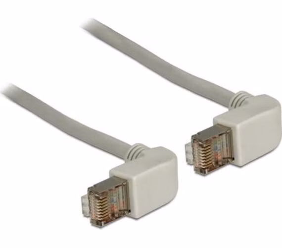 Delock Cable RJ45 Cat.5e SFTP pravoúhlý / pravoúhlý 1 m