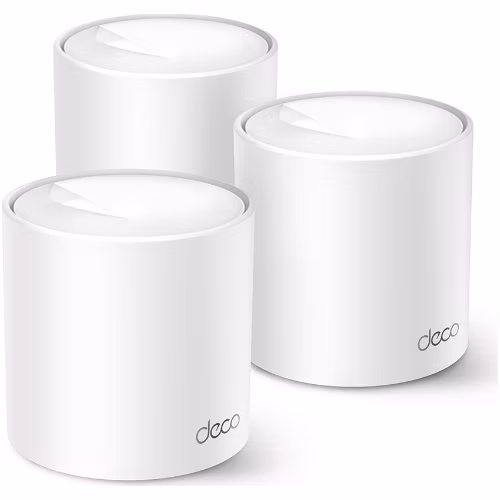 AX1500 Whole Home Mesh Wi-Fi 6 System SPEED: 300 Mbps at 2.4 GHz + 1201 Mbps at 5 GHz SPEC: Internal Antennas, 2× Gigabi