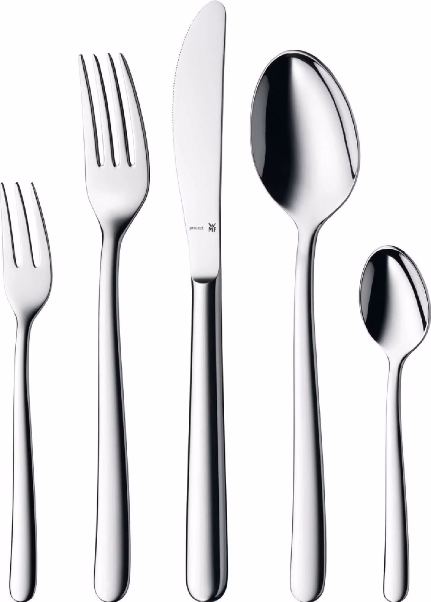 WMF Kult Plus příborová sada 66 ks, Cromargan protect®, matná nerez, kované čepele, do myčky