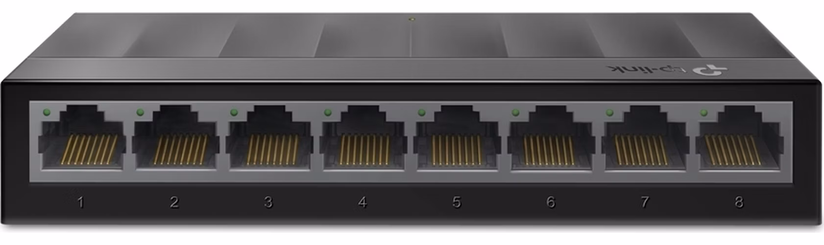 LiteWave 8-Port Gigabit Desktop Switch PORT: 8× Gigabit RJ45 Ports SPEC: Desktop Plastic Case FEATURE: Plug and Play