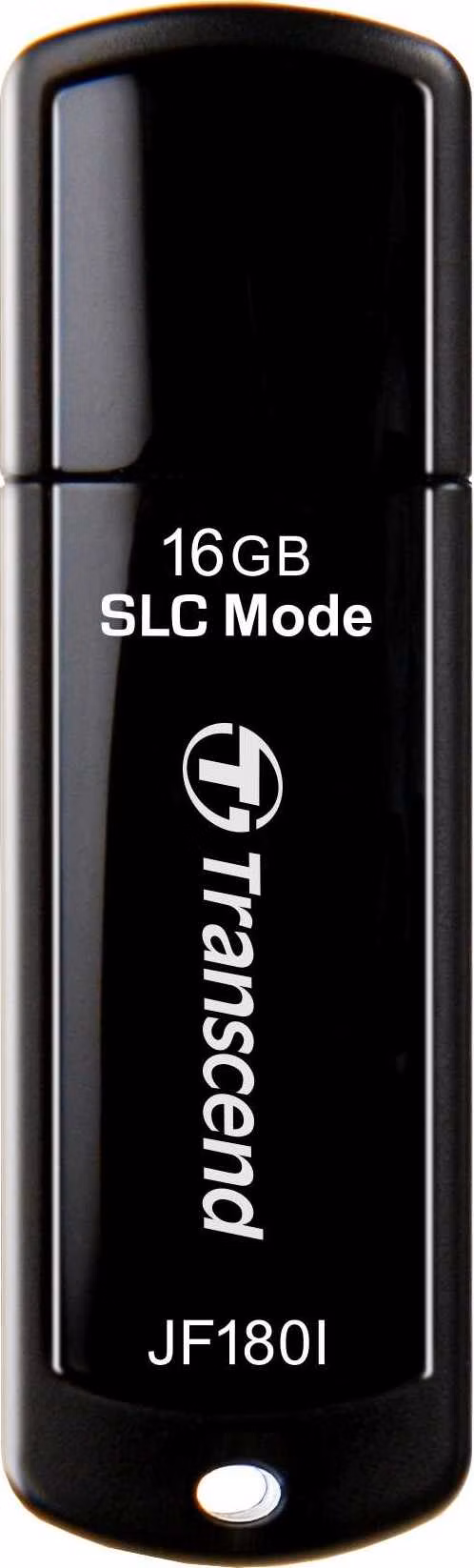 TRANSCEND Flash Disk 16GB JetFlash JF180I, SLC, USB 3.0 (R:155/W:135 MB/s), wide-temp, černá