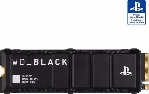 WD Black SN850X SSD Powered by SanDisk 8TB M.2 NVMe Gen4 Heatsink 7200/6600MBps (PS5 Licenced)