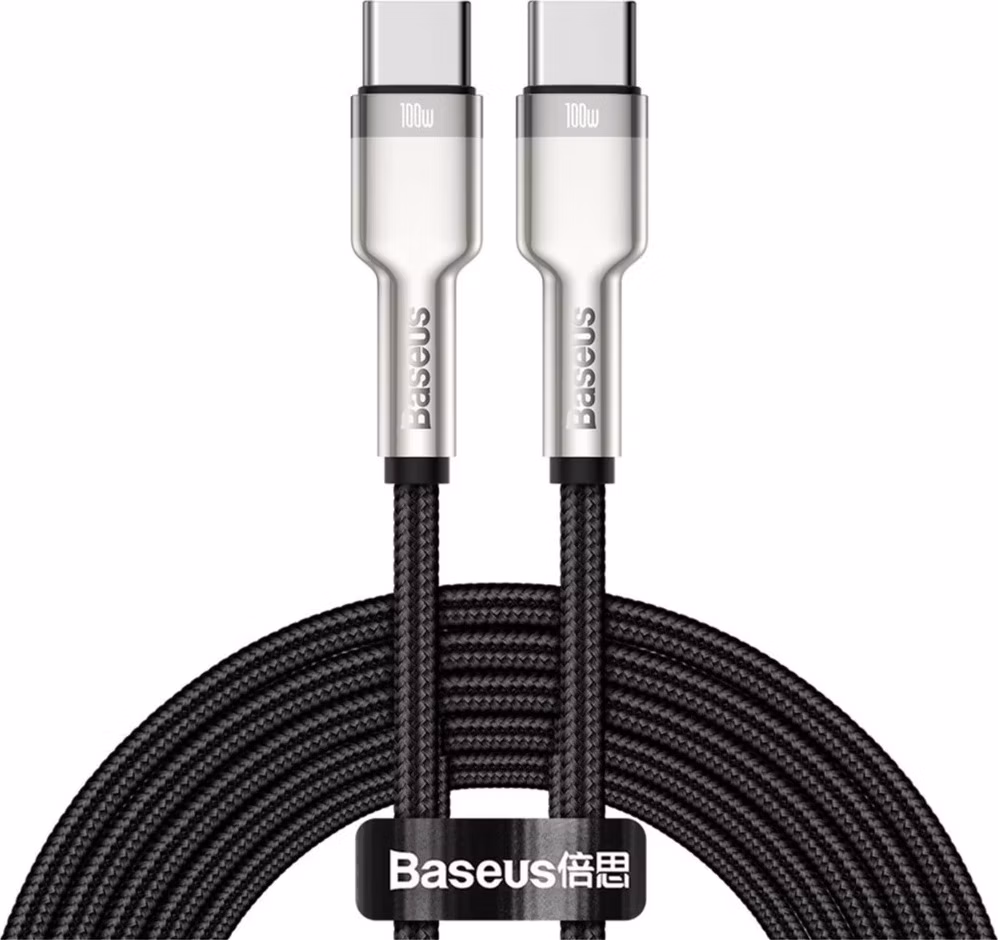 Baseus Dátový kábel Cafule USB-C/USB-C 2m 100W čierny