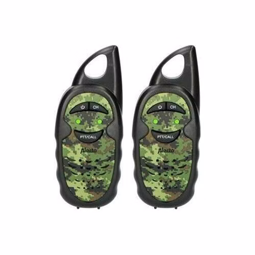 Nedis Alecto FR05CAMO - Sada dvou obousměrných vysílaček pro děti - dosah 3 km