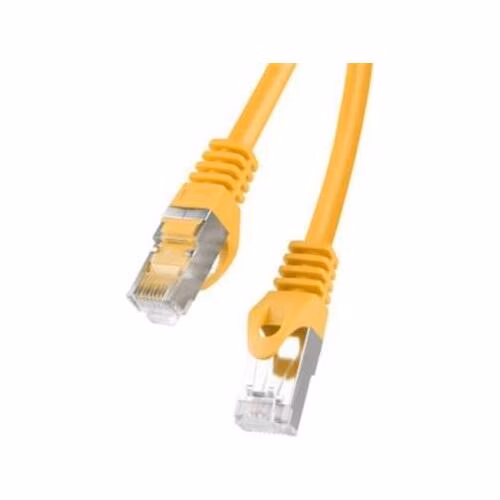 LANBERG Patch kabel cat6 FTP 5m žlutý Fluke Passed