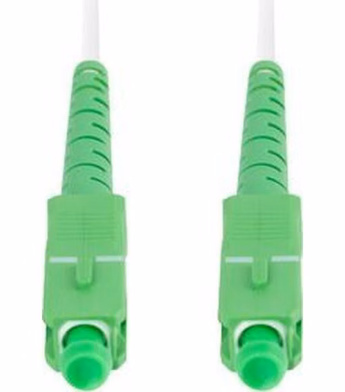 LANBERG optický patch cord SM SC/APC-SC/APC simplex 35m LSZH G657A2 průměr 3mm, barva bílá