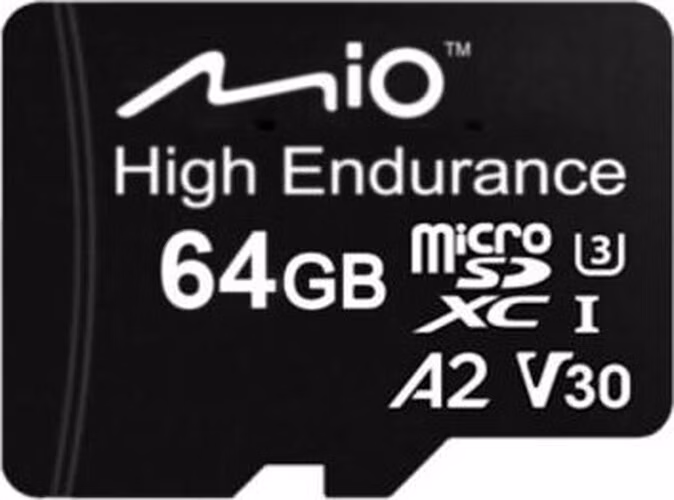 Mio 64 GB microSDXC, V30, U3, A2 paměťová karta