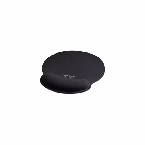Delock Ergonomická podložka pod myš s gelovou opěrkou zápěstí