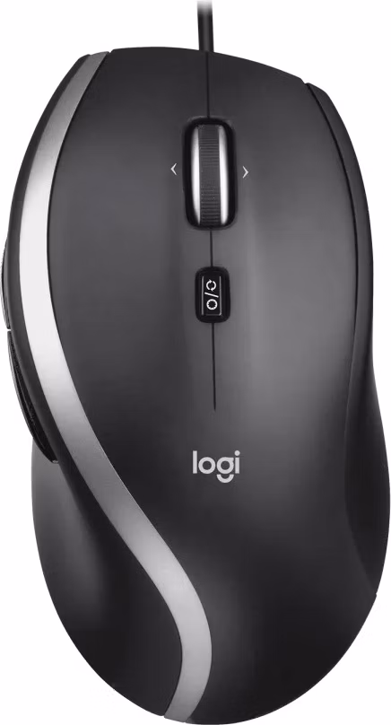 Logitech myš M500s/Kancelářská/Optická/Pro praváky/4 000DPI/Drátová USB/Černá