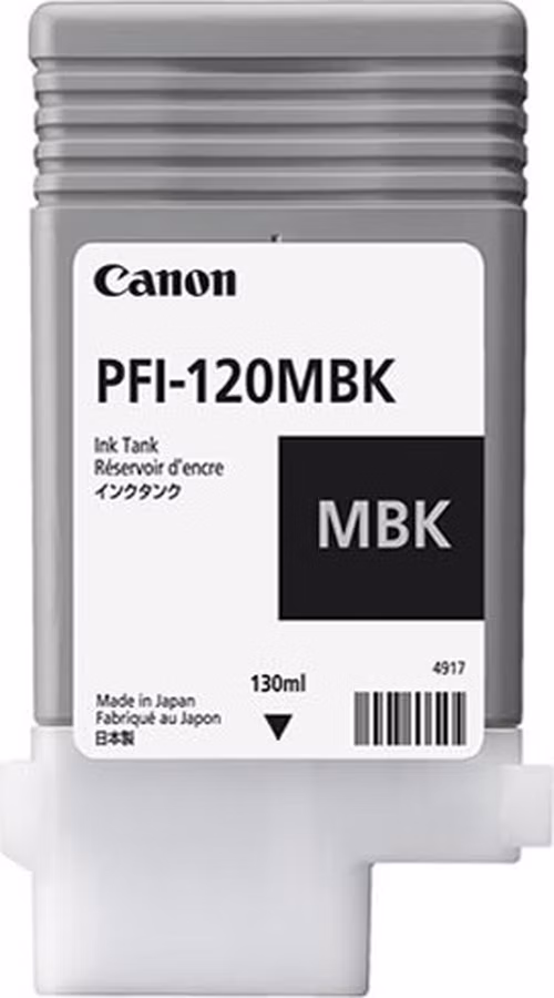 Canon cartridge PFI-120 Matte Black (PFI120MBk)/ Matte black/130ml