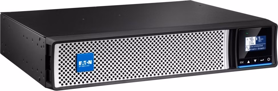 EATON UPS 5P 1550i G2, 1550VA, 1/1 fáze, rack 2U, Netpack, Li-Ion baterie