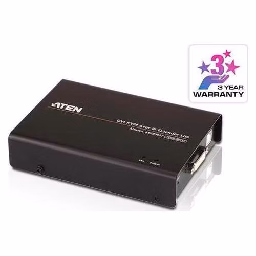 ATEN Slim USB DVI-D Single Display KVM over IP Transmitter