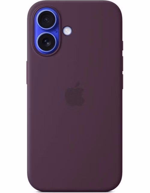 iPhone 16 Silicone Case with MagSafe - Plum *Poškodený obal*