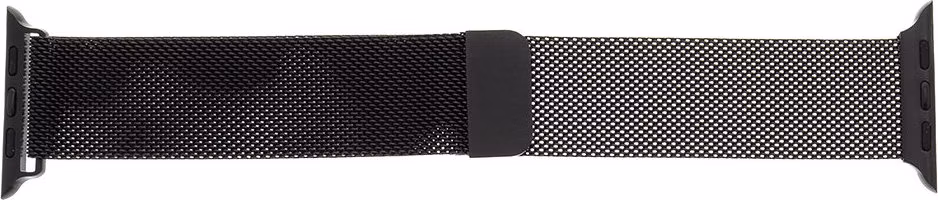 Tactical 351 Loop Magnetický Kovový Remienok pre Apple Watch 1/2/3/4/5/6/SE 42/44mm Black
