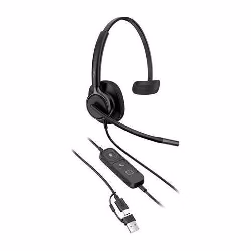 HP Poly Mission 415 náhlavní souprava Classic Mono USB-C +USB-C/A