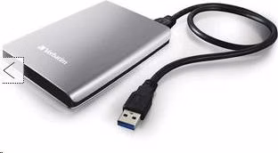 VERBATIM HDD/ Store 'n' Go/ 1TB/ Externí 2,5"/ USB 3.0/ stříbrný