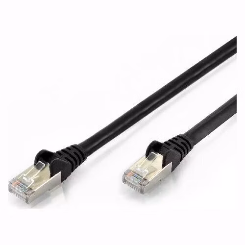 Ednet Patch kabel, CAT6, RJ45 samec/samec, 10,0 m, S-FTP, AWG 27/7, LSZH, černý