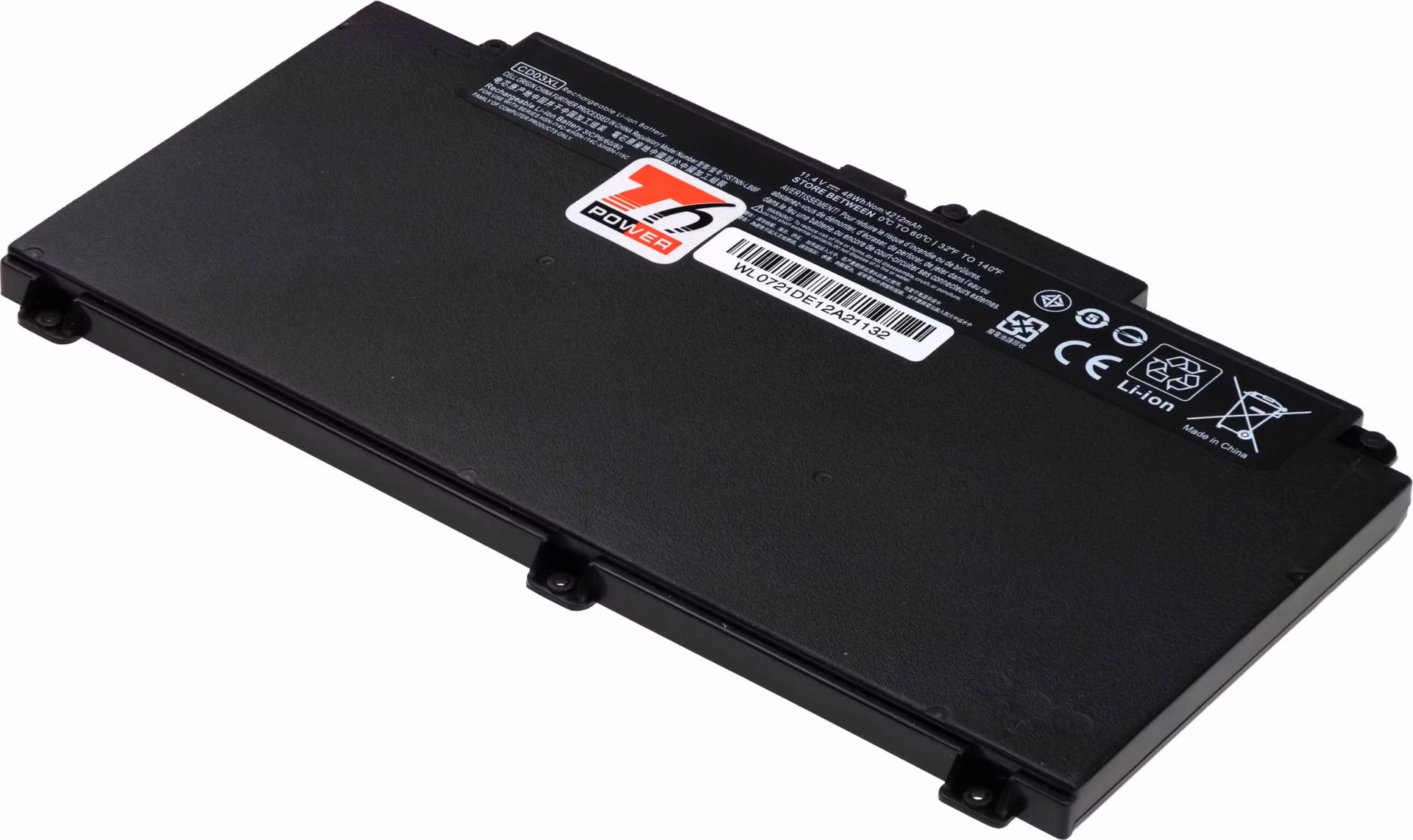 Batéria T6 Power pre HP ProBook 640 G4, 640 G5, 650 G4, 650 G5 séria, 4200mAh, 48Wh, 3cell, Li-pol